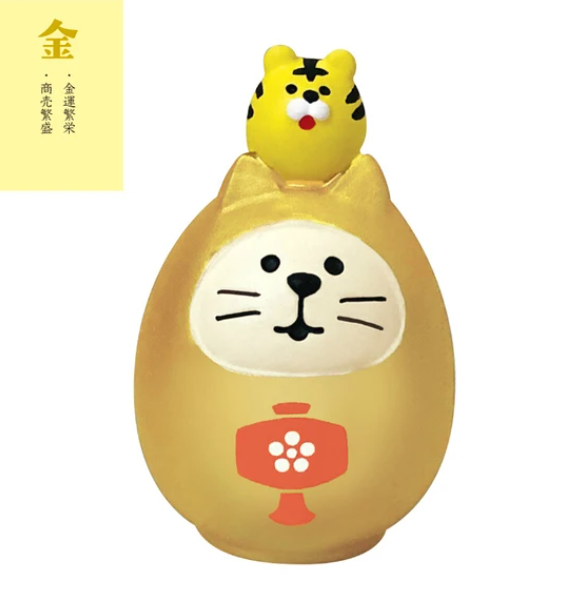 Decole Lucky Cat Daruma (S)