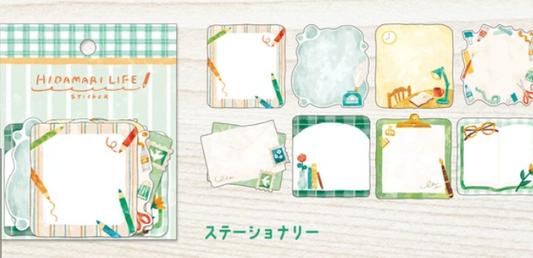 Mind Wave Hidamari Life Message Sticker - Stationery