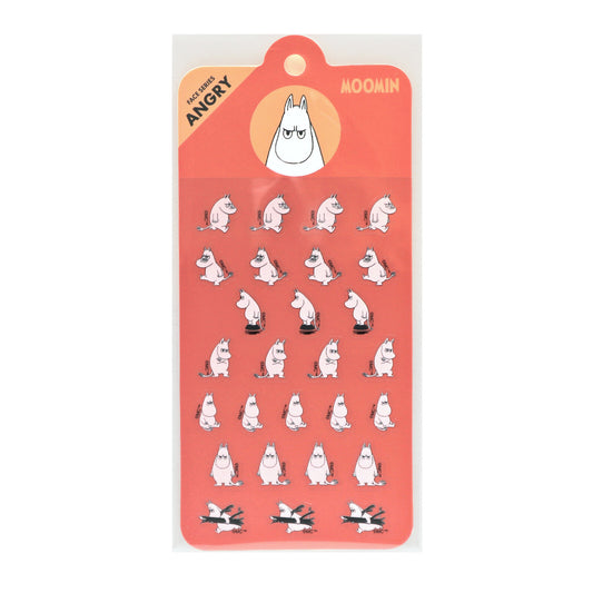 Moomin Face Sheet Stickers