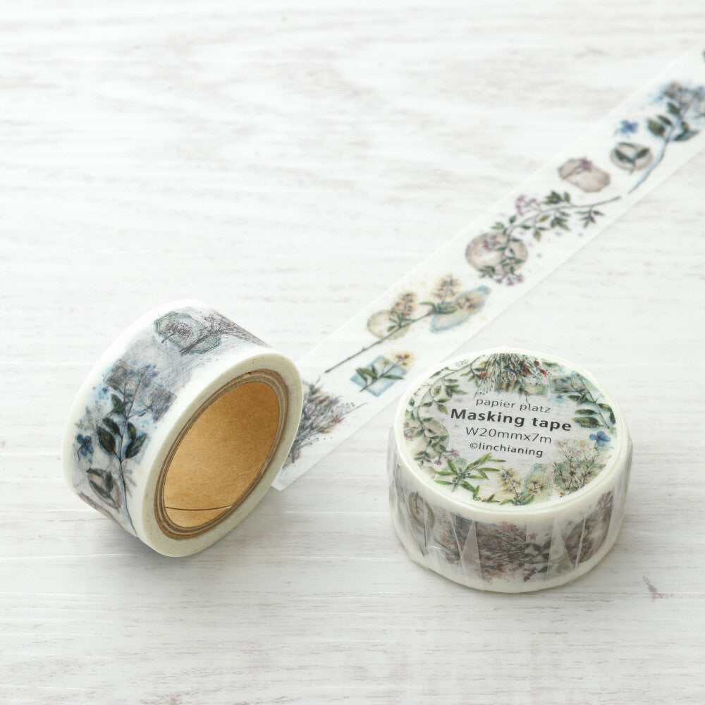 LINCHIANING masking tape vintage floral 20mmx7m