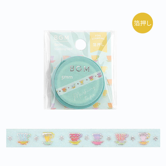 BGM Masking Tape - Foil Stamping Life 5mm