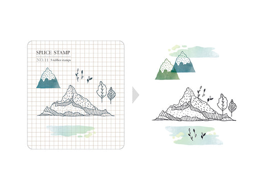 MU LIFESTYLE- clear stamps 1011