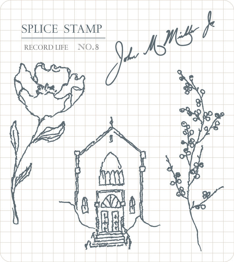 MU LIFESTYLE- clear stamps 3008