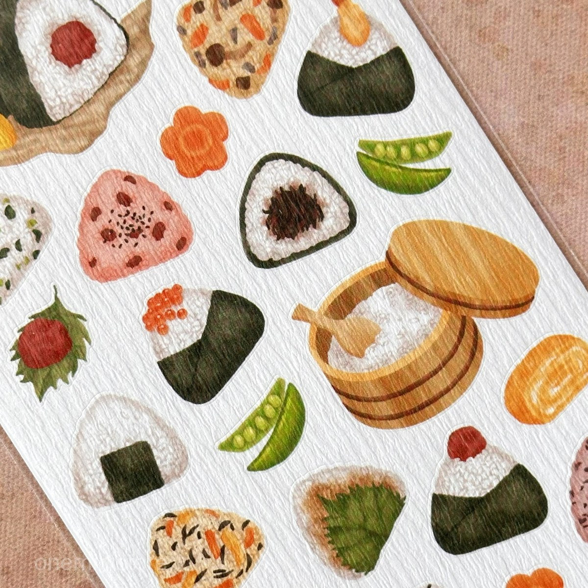 Mind Wave Iroha Seal Stickers - Japanese Food & Sushi