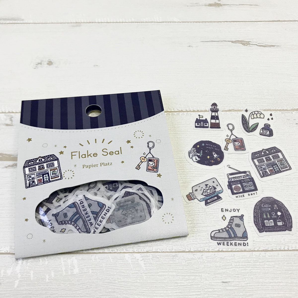 Eric Small Things Flake Stickers Stationery
