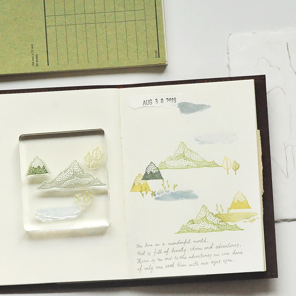 MU LIFESTYLE- clear stamps 1011