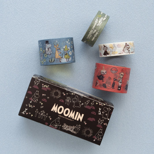 Moomin Washi Tape Set – 4-in-1