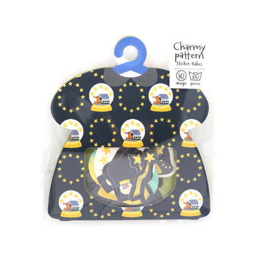 World Craft Charmy Pattern Flake Stickers
