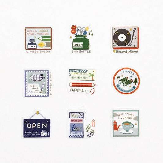 Eric Small Things Gold Foil Flake Sticker