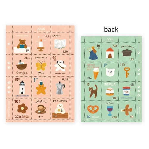 cozyca products A6 Stamp Notebook