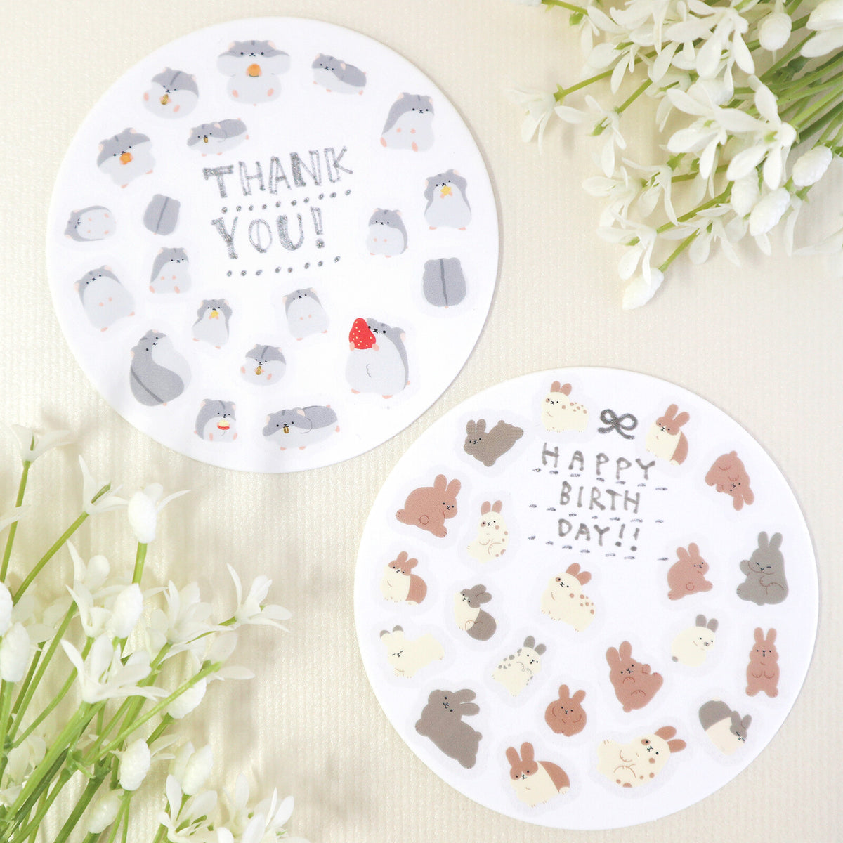 World Craft Mamire Series Flake Sticker Hamster