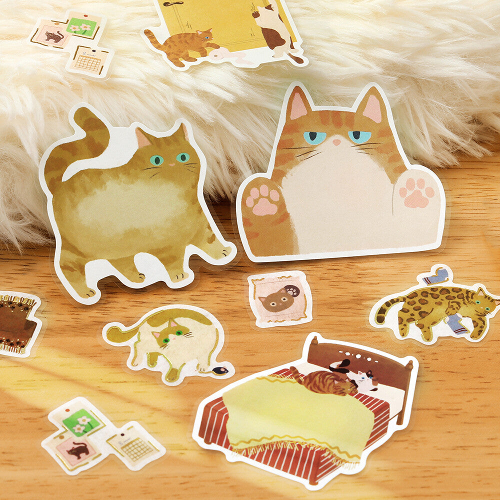 BGM Memo Stickers - Cat Diary