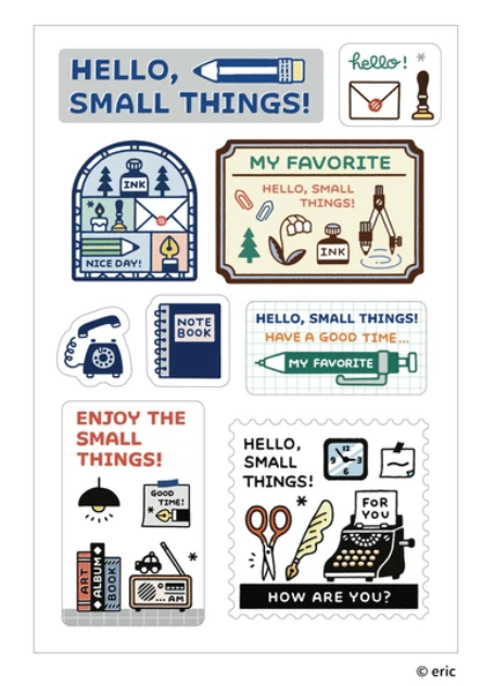 Eric The Small Thing Multi-sticker Set
