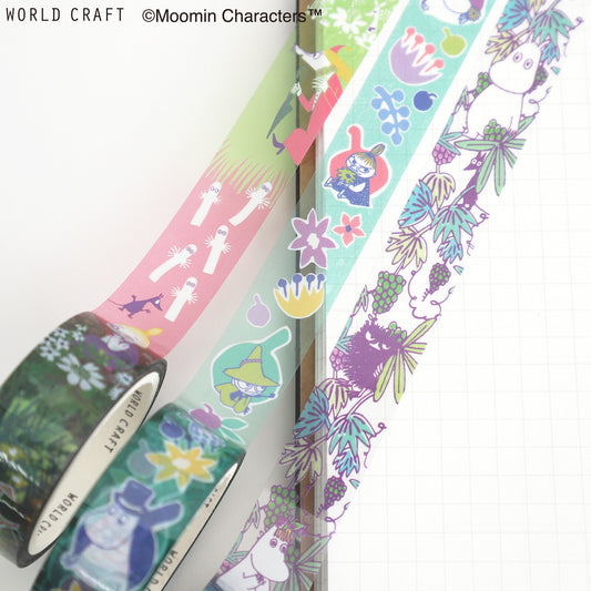 Moomin Film Clear Tape - Flower LG