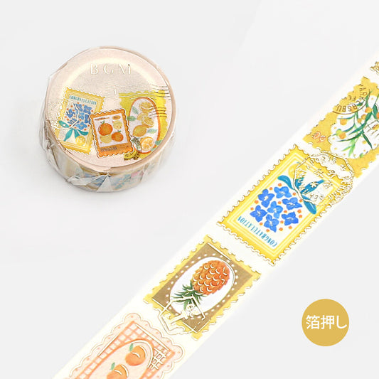BGM Post Office Botanical Yellow Masking Tape