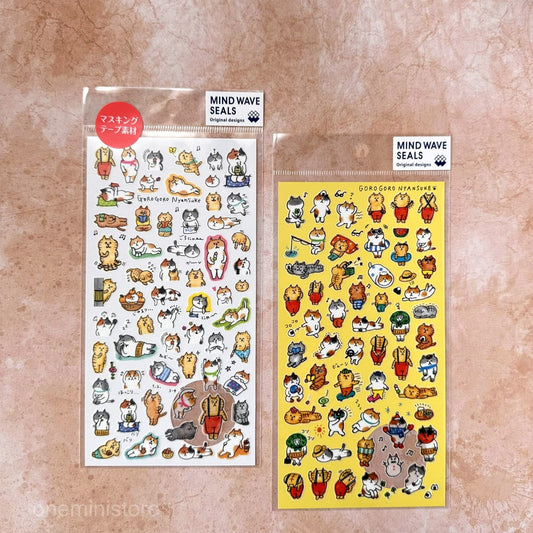 Mind Wave Gorogoro Nyansuke Decorative Stickers