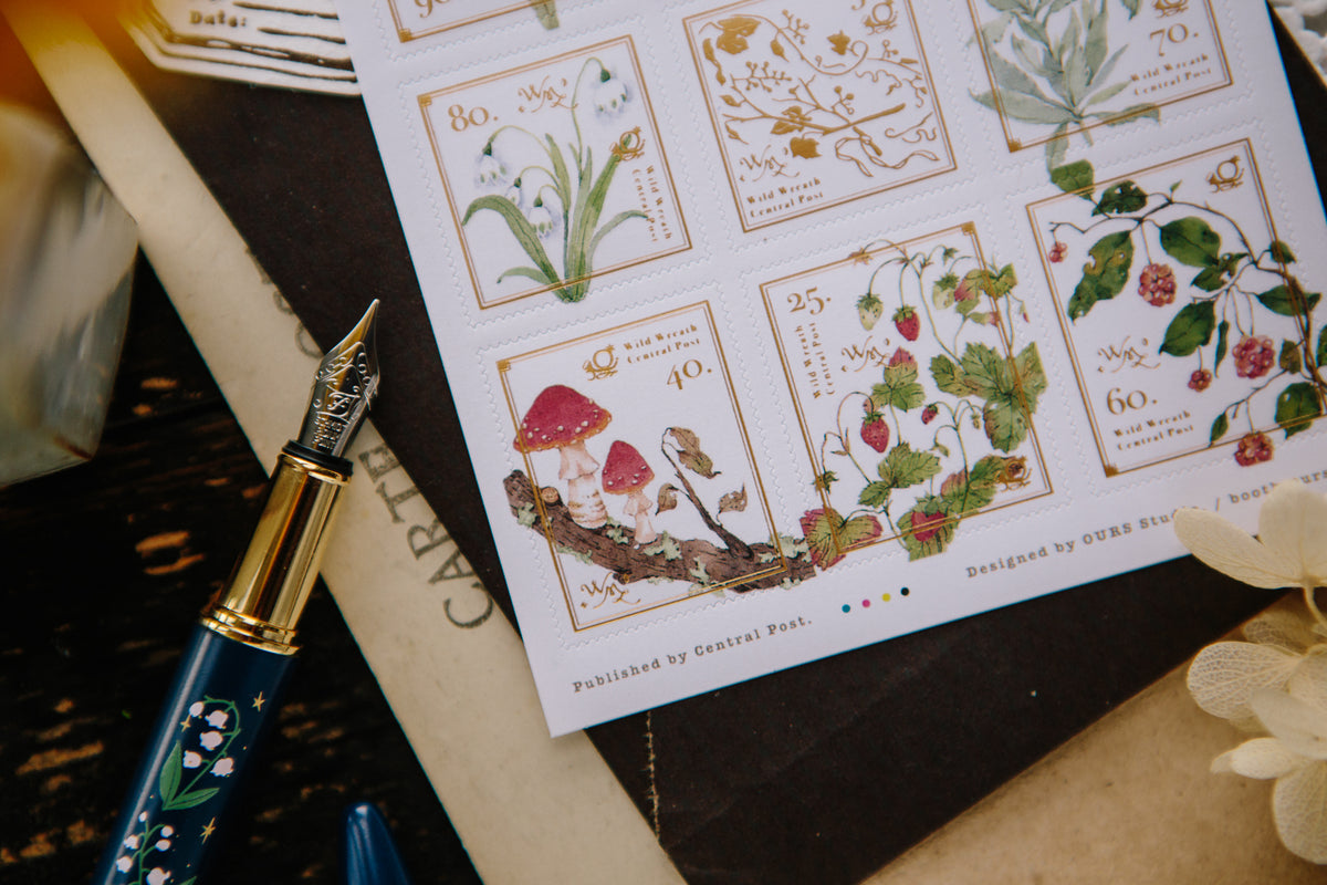 Ours Studio - Wild Wreath Stamp Sticker