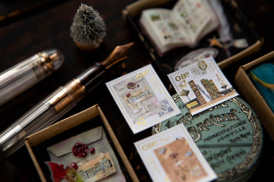 Ours Studio - Desk of Botanist Stamp Sticker