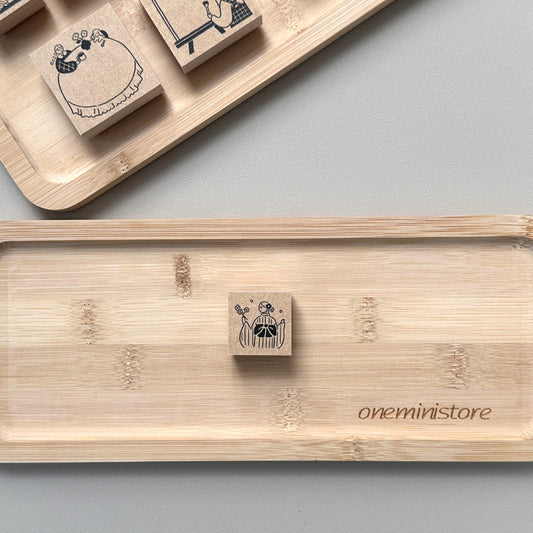 Stamp Marché Wooden Stamp Collection (M)