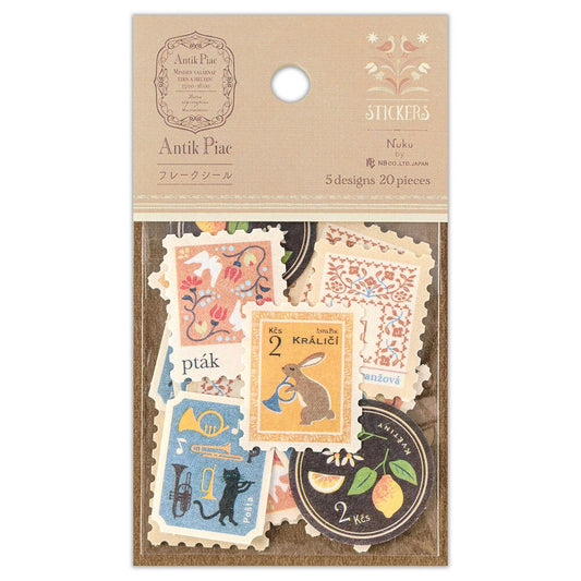 NB Flake Stickers - Antique