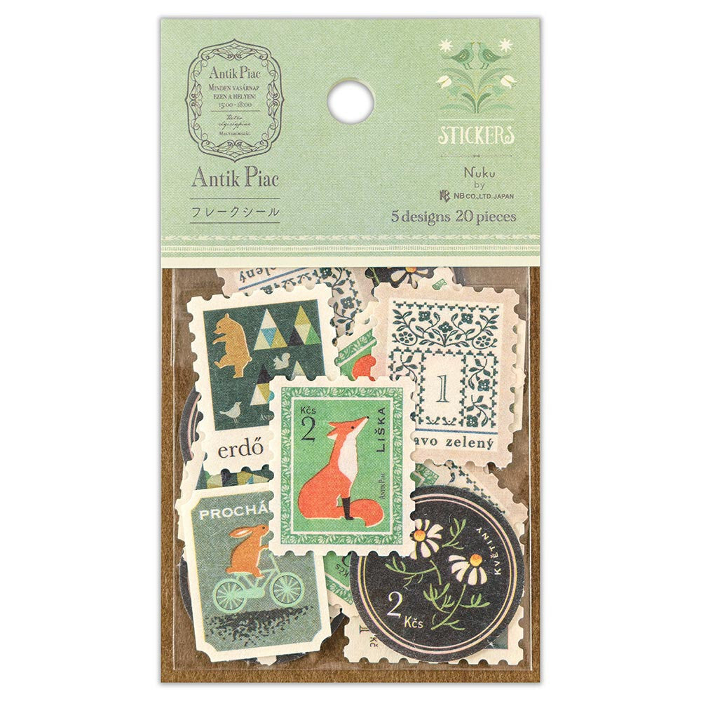 NB Flake Stickers - Antique