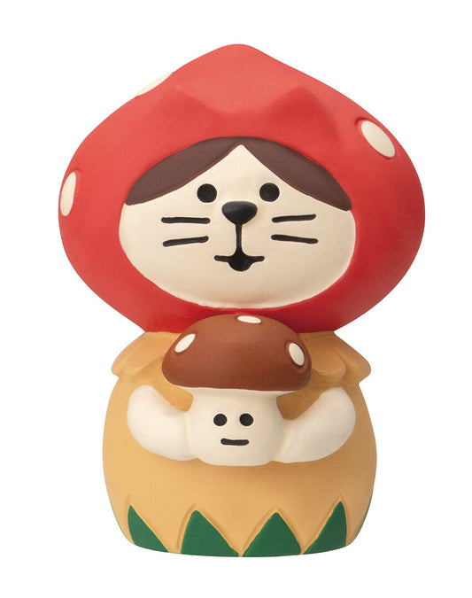 Cat Hood Mushroom Red