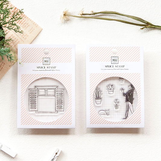 MU LIFESTYLE- clear stamps 4002