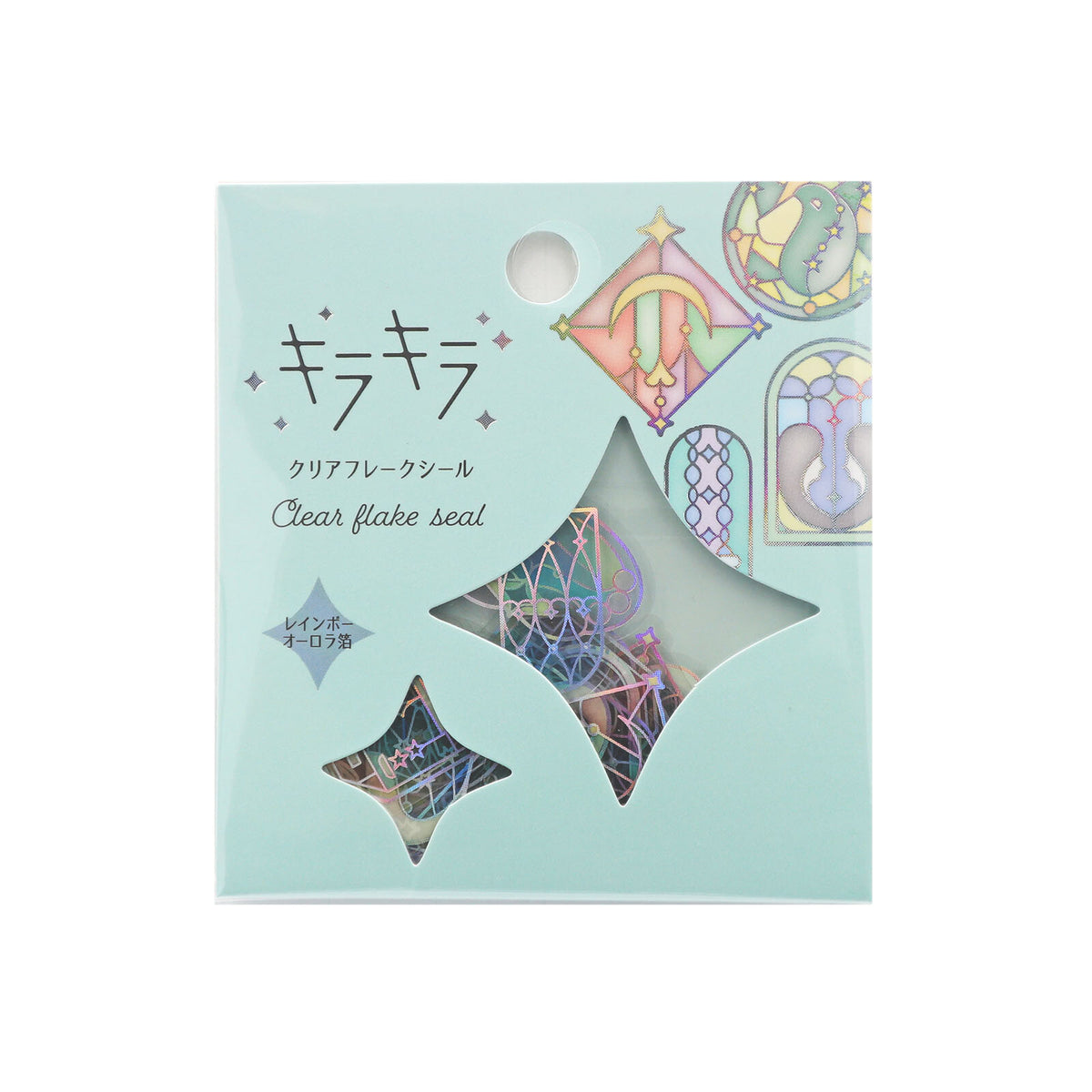 World Craft Glitter Clear Stickers Collection 1