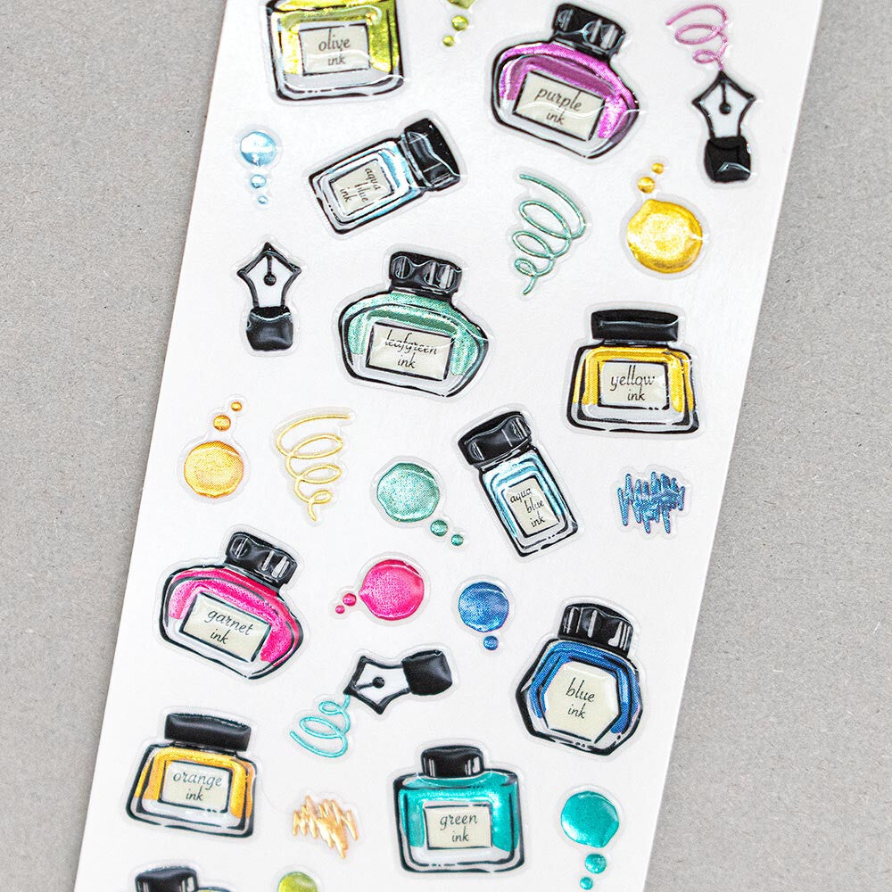 NB Co. Bijou Seal Stickers - Fountain Pen Ink