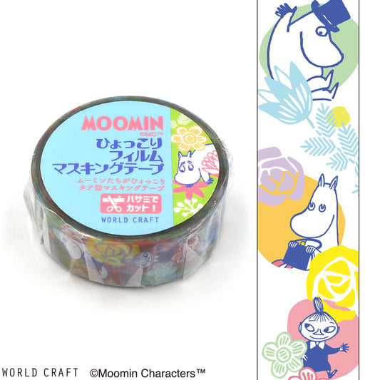 Moomin Film Clear Tape - Flower CL