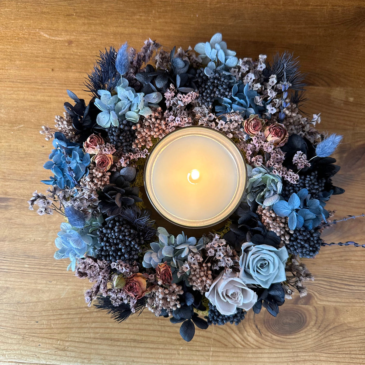 2-way Candle-ring Centrepiece/Indoor Wreath