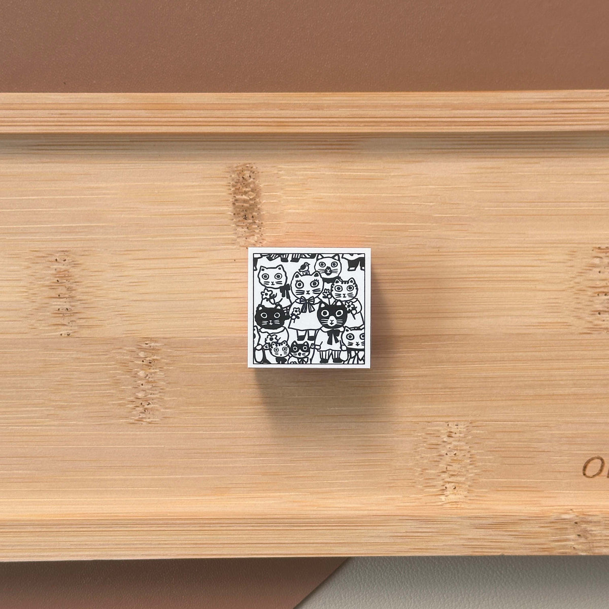 Yumi Kitagishi - wooden stamp