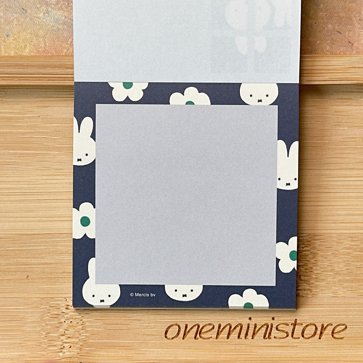 Miffy Square Memo Pad with Sticker Sheet