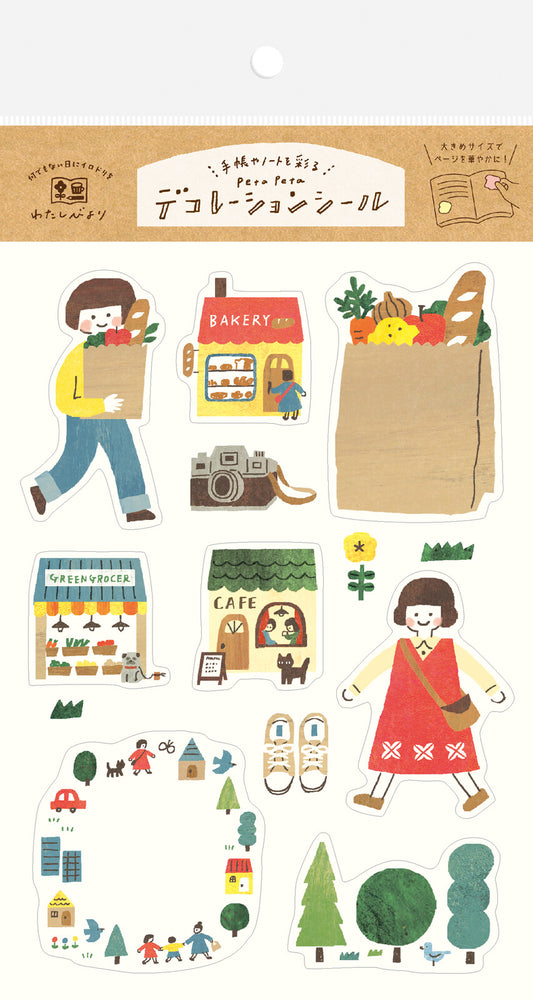 Furukawashiko Decoration Big Stickers