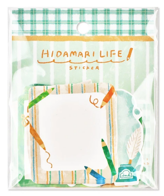 Mind Wave Hidamari Life Message Sticker - Stationery