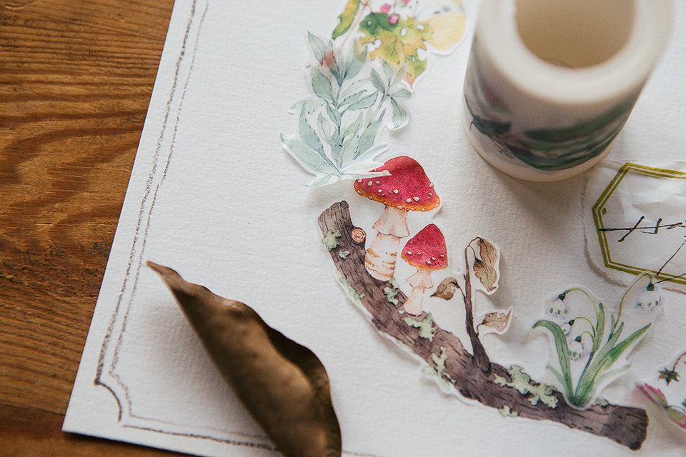 Ours Studio - Wild wreath 2 washi tape