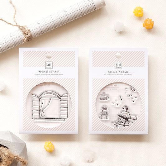 MU LIFESTYLE- clear stamps 4001