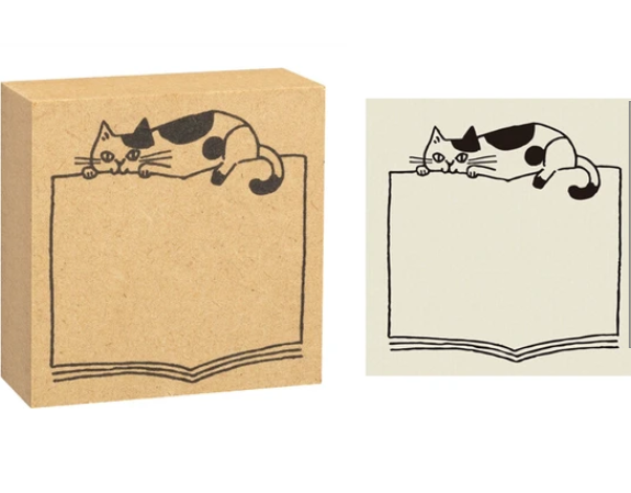 Decole Cat Frames Wooden Stamp Collection