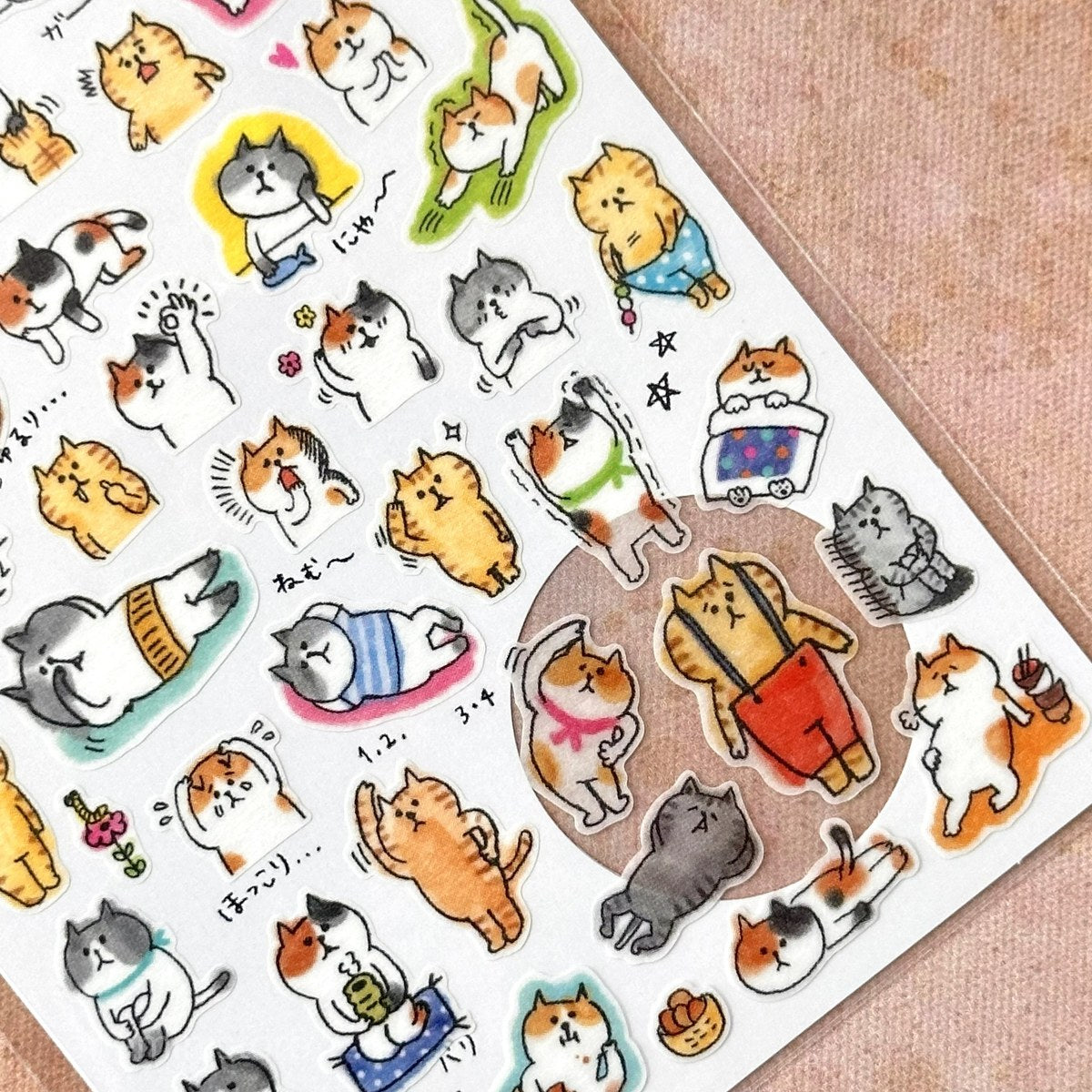 Mind Wave Gorogoro Nyansuke Decorative Stickers