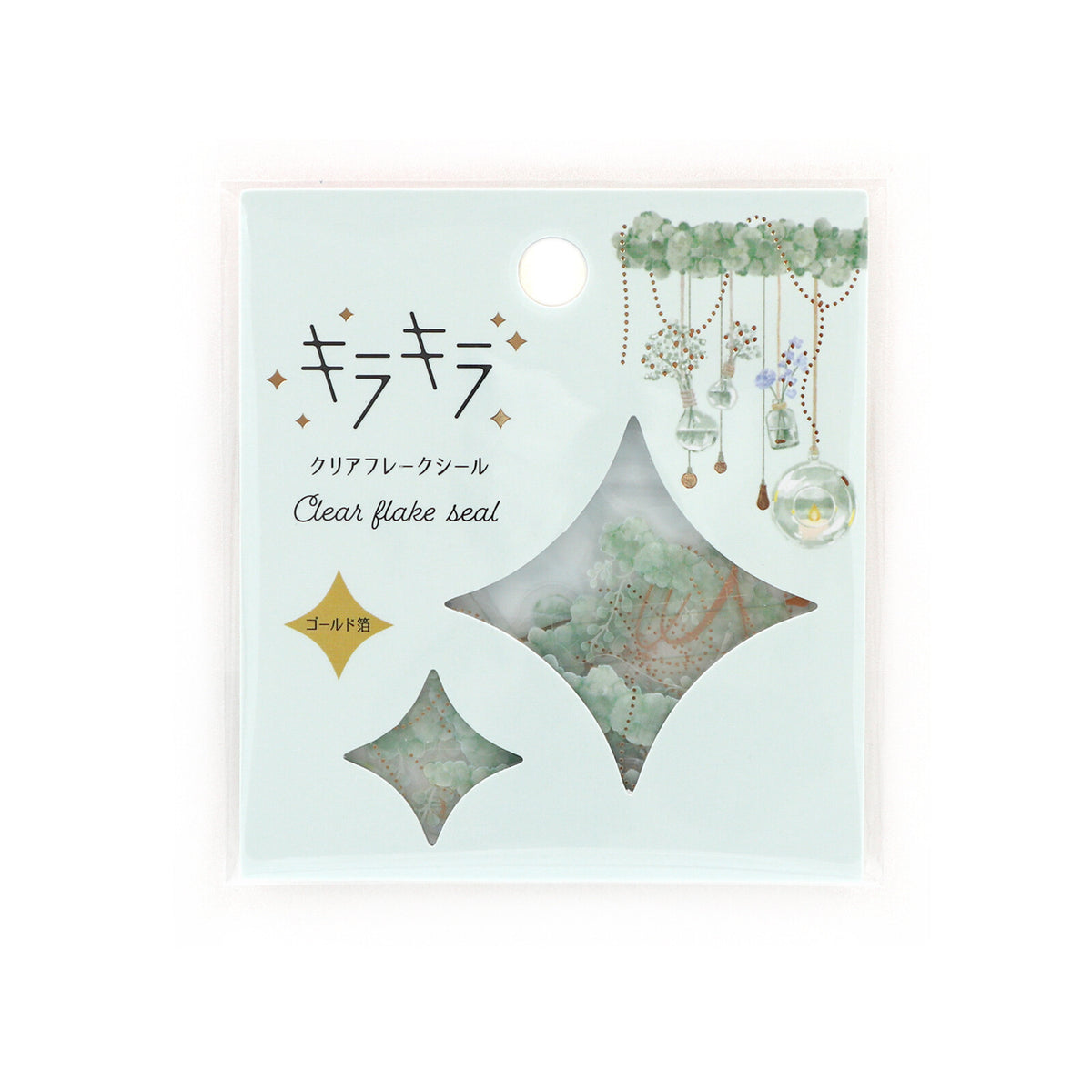 World Craft Glitter Clear Stickers Collection 2