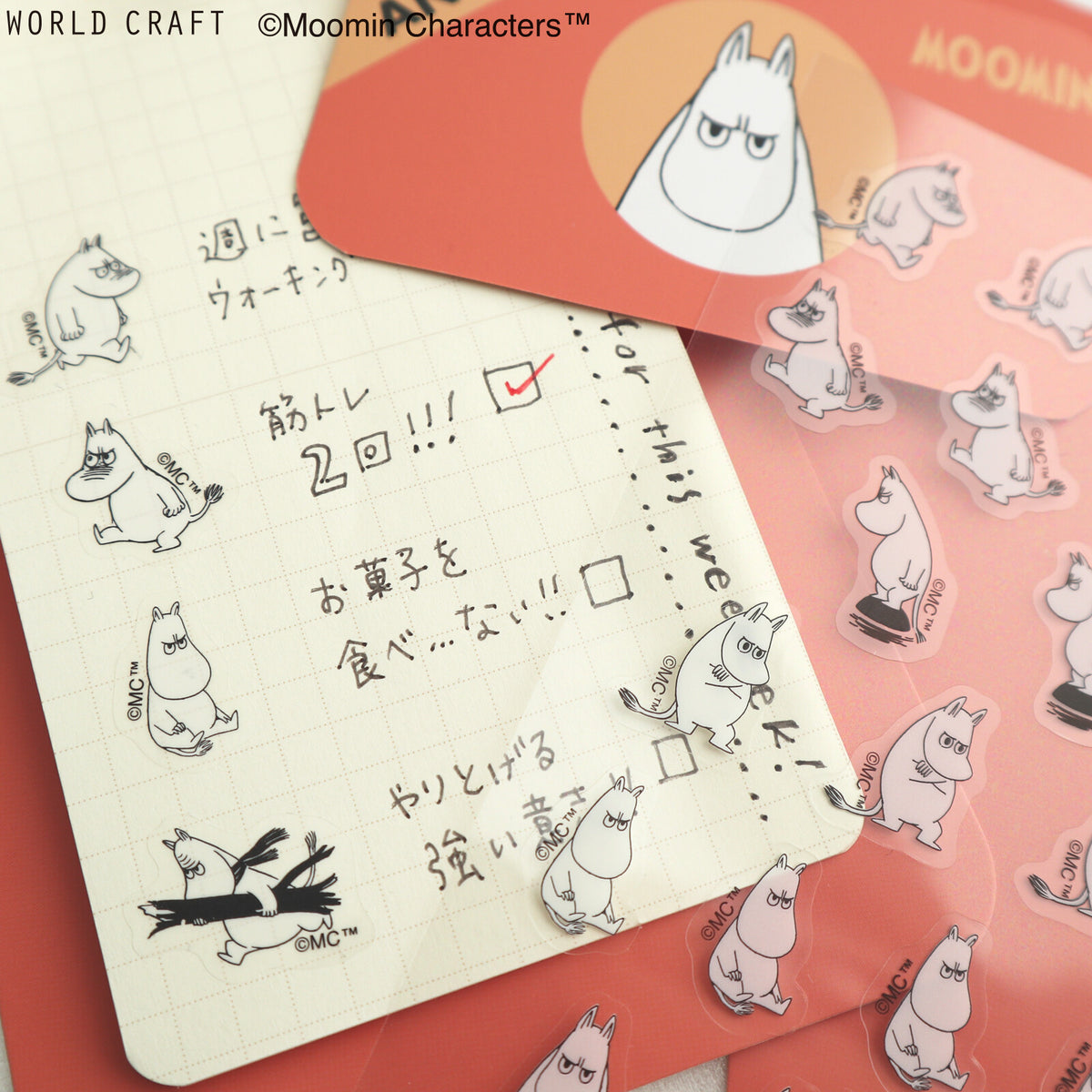 Moomin Face Sheet Stickers