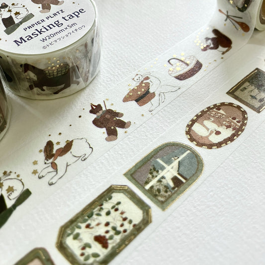 Tobimatsu Shoichiro - Stardust Collection Cats Masking Tape