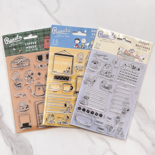 Snoopy Clear Stamp Sets