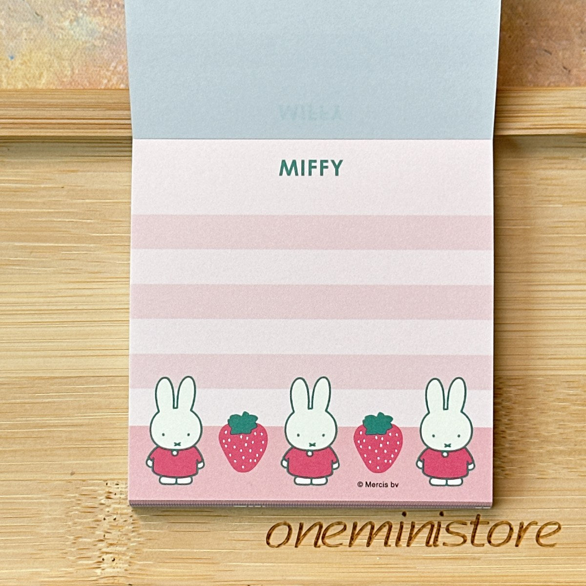 Miffy Square Memo Pad with Sticker Sheet