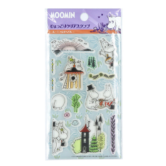 Moomin Clear Stamps Life in Moomin Valley