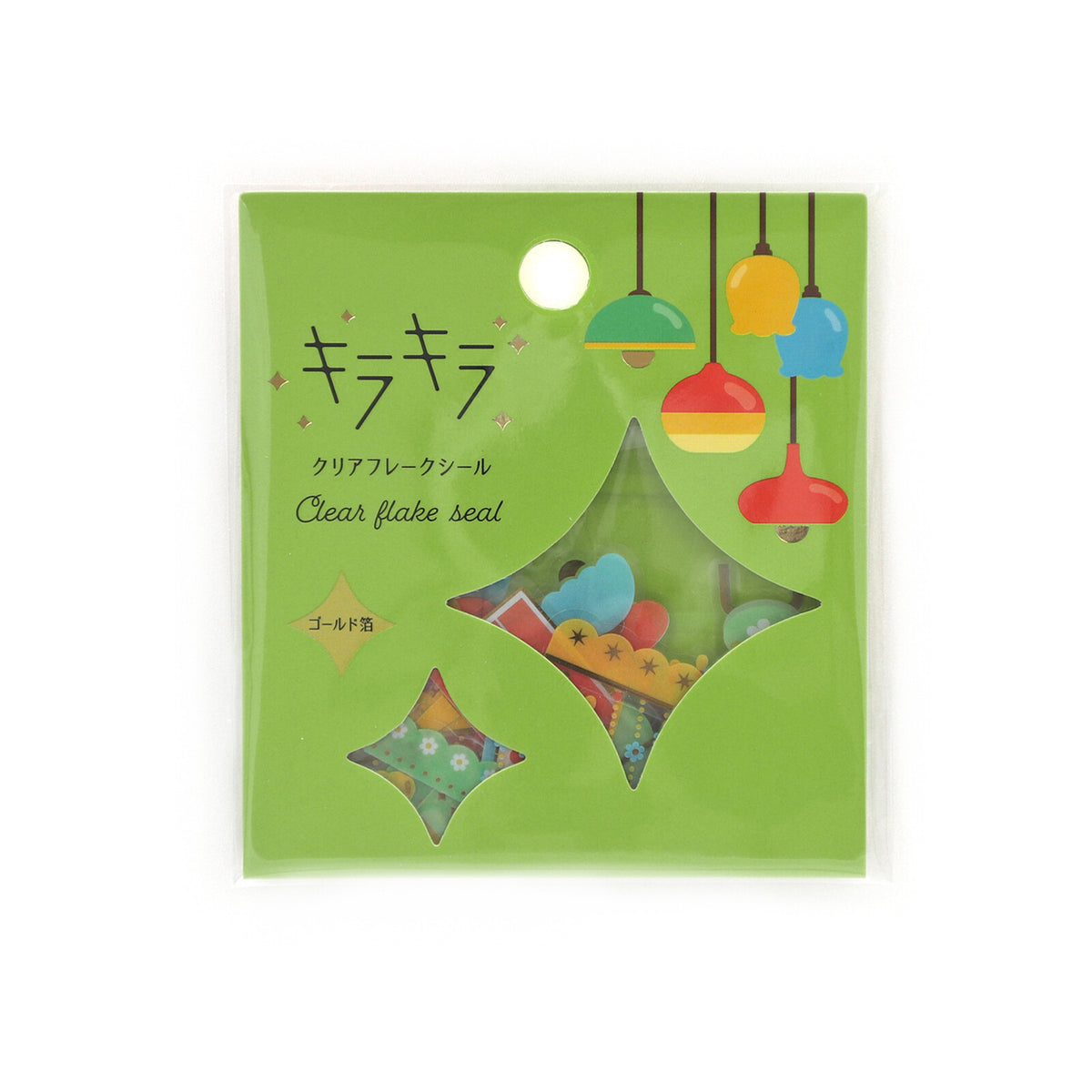 World Craft Glitter Clear Stickers Collection 2