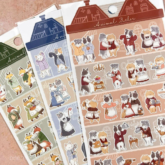Mind Wave Animal Butler Stickers