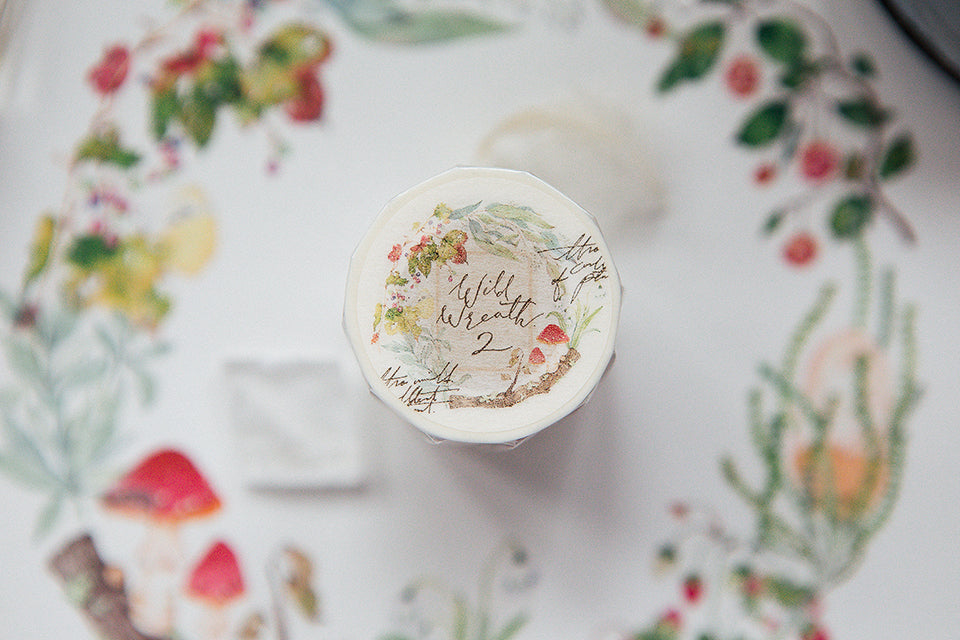 Ours Studio - Wild wreath 2 washi tape