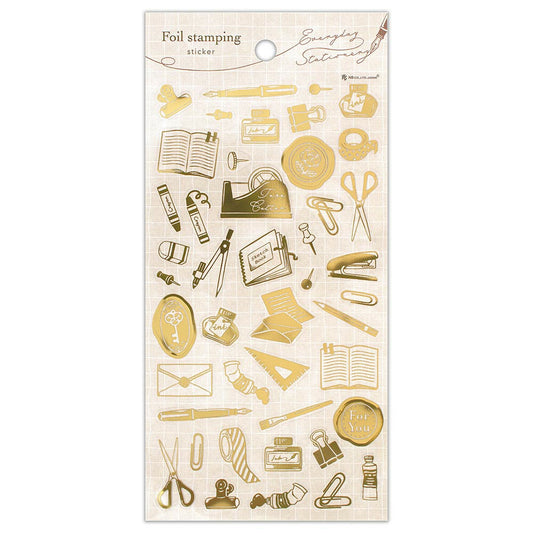 NB Co. Stickers with Foil Stamping - Stationery