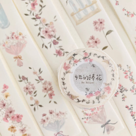 Deer Forest Her Bouquet Washi Tape